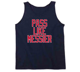 Mark Messier Pass Like Messier New York Hockey Fan V2 T Shirt