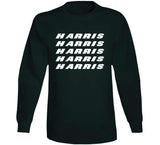 Marcell Harris X5 New York Football Fan T Shirt