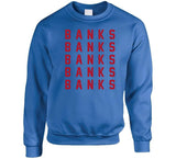 Carl Banks X5 New York Football Fan T Shirt