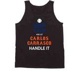 Carlos Carrasco Keep Calm New York Baseball Fan V2 T Shirt