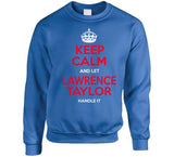 Lawrence Taylor Keep Calm New York Football Fan T Shirt