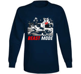 Saquon Barkley Stiff Arm Beast Mode New York Football Fan T Shirt