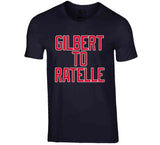 Rod Gilbert To Jean Ratelle New York Hockey Fan V2 T Shirt