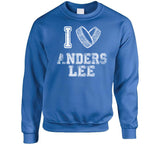 Anders Lee I Heart New York Hockey Fan T Shirt