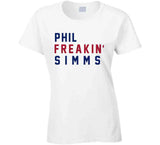 Phil Simms Freakin New York Football Fan V2 T Shirt