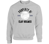 Clay Holmes Property Of New York Baseball Fan T Shirt