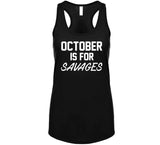 October is For Savages Baseball Fan October Baseball Fan T Shirt