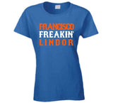 Francisco Lindor Freakin New York Baseball Fan T Shirt