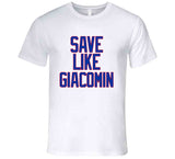 Ed Giacomin Save Like Giacomin New York Hockey Fan V3 T Shirt