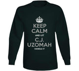 C.J. Uzomah Keep Calm New York Football Fan T Shirt