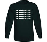 Joe Namath X5 New York Football Fan T Shirt