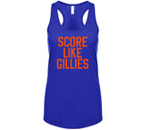 Clark Gillies Score Like Gillies New York Hockey Fan T Shirt