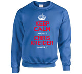 Chris Kreider Keep Calm New York Hockey Fan T Shirt