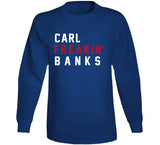 Carl Banks Freakin New York Football Fan T Shirt