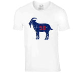 Carl Banks Goat 58 New York Football Fan Distressed V2 T Shirt