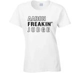 Aaron Judge Freakin New York Baseball Fan T Shirt