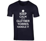 Gleyber Torres Keep Calm Ny Baseball Fan T Shirt