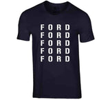 Whitey Ford X5 New York Baseball Fan V3 T Shirt