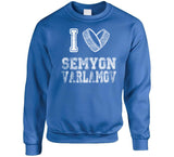 Semyon Varlamov I Heart New York Hockey Fan T Shirt