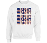 David Wright X5 New York Baseball Fan V2 T Shirt