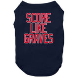 Adam Graves Score Like Graves New York Hockey Fan V2 T Shirt