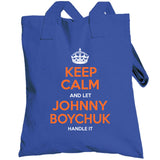 Johnny Boychuk Keep Calm Ny Hockey Fan T Shirt