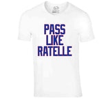 Jean Ratelle Pass Like Ratelle New York Hockey Fan V3 T Shirt