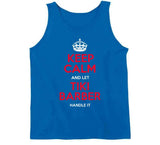 Tiki Barber Keep Calm New York Football Fan T Shirt