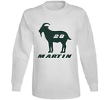 Curtis Martin Goat 28 New York Football Fan V2 T Shirt