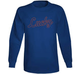 Lucky New York Baseball Fan T Shirt