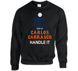 Carlos Carrasco Keep Calm New York Baseball Fan V2 T Shirt