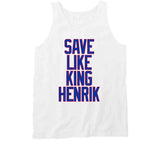 Henrik Lundqvist Save Like King Henrik New York Hockey Fan V3 T Shirt