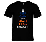 Edwin Diaz Keep Calm New York Baseball Fan V2 T Shirt