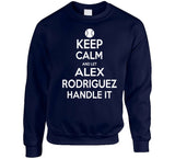 Alex Rodriguez Keep Calm New York Baseball Fan T Shirt