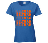 Carlos Beltran X5 New York Baseball Fan T Shirt