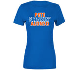 Pete Alonso Freakin Alonso New York Baseball Fan T Shirt