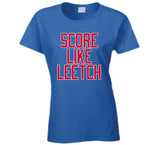 Brian Leetch Score Like Leetch New York Hockey Fan T Shirt