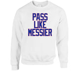 Mark Messier Pass Like Messier New York Hockey Fan V3 T Shirt