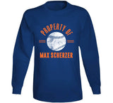 Max Scherzer Property Of New York Baseball Fan T Shirt