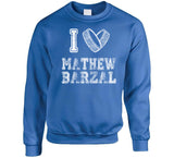 Mathew Barzal I Heart New York Hockey Fan T Shirt