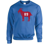 Mark Bavaro Goat 89 New York Football Fan Distressed T Shirt