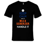 Max Scherzer Keep Calm New York Baseball Fan V2 T Shirt