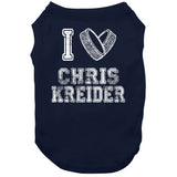 Chris Kreider I Heart New York Hockey Fan T Shirt