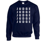 Aaron Judge X5 New York Baseball Fan T Shirt