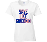 Ed Giacomin Save Like Giacomin New York Hockey Fan V3 T Shirt