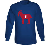 Phil Simms Goat 11 New York Football Fan T Shirt