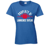 Lawrence Taylor Property Of New York Football Fan T Shirt