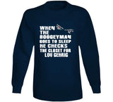 Lou Gehrig Boogeyman New York Baseball Fan T Shirt
