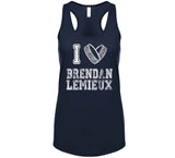 Brendan Lemieux I Heart New York Hockey Fan T Shirt