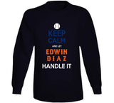 Edwin Diaz Keep Calm New York Baseball Fan V2 T Shirt